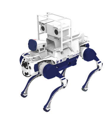 電磁網捕巡防機器狗Pro